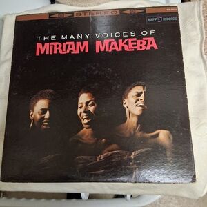 The Many Voices of Miriam Makeba Vinyl Record Lp